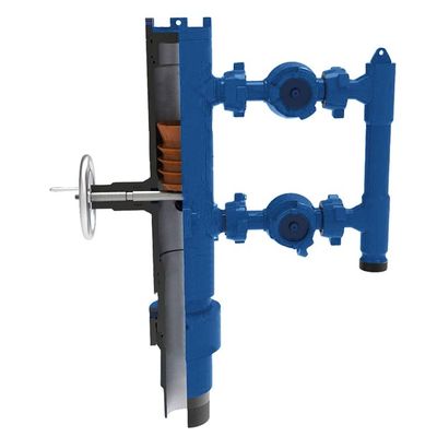 kaufen 7' API Gehäuse LTC BTC Buckle verbunden 35Mpa Arbeitsdruck Einfachstecker Zementkopf mit Holzverpackung 550KG online manufacture