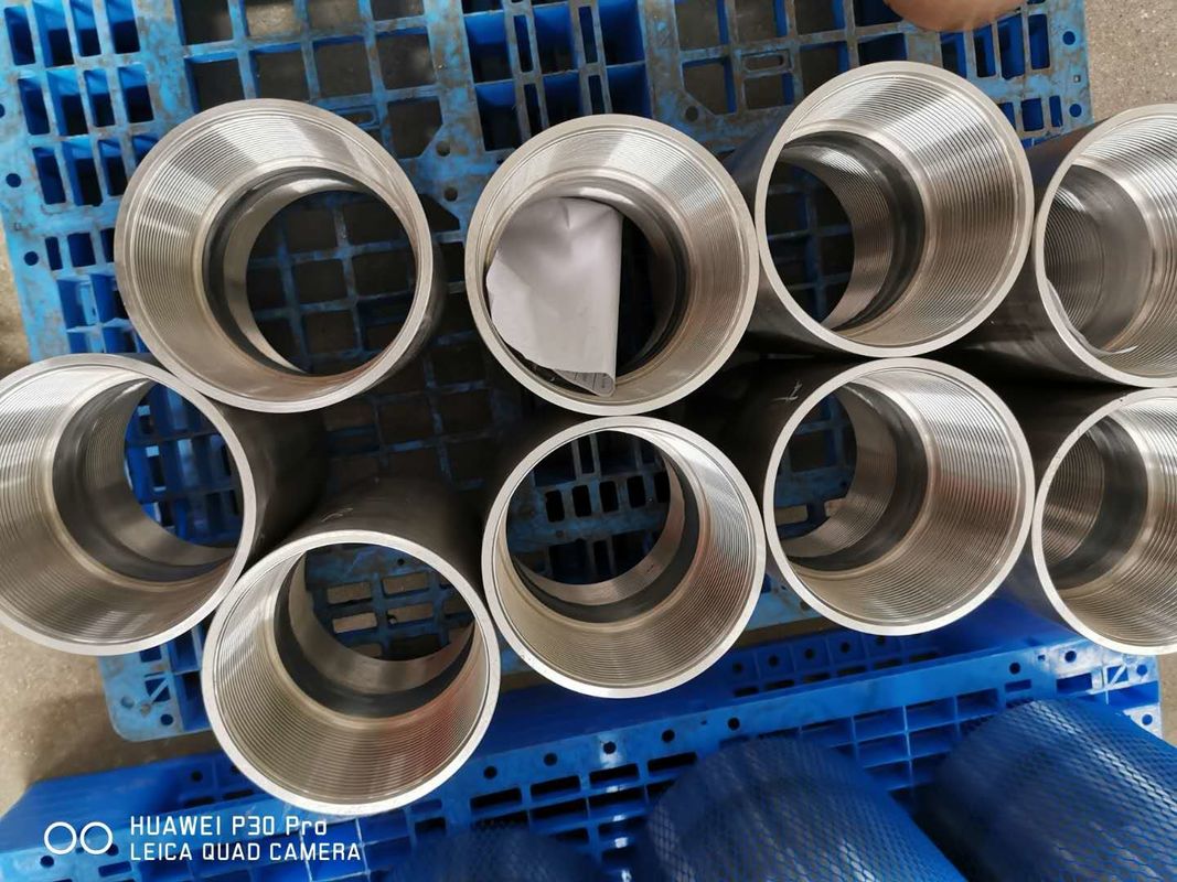 7 API 5CT Rohre und Gehäuse Kohlenstoffstahl Modifizierte Dichtungsringkopplung für Öl- und Gasbrunnen