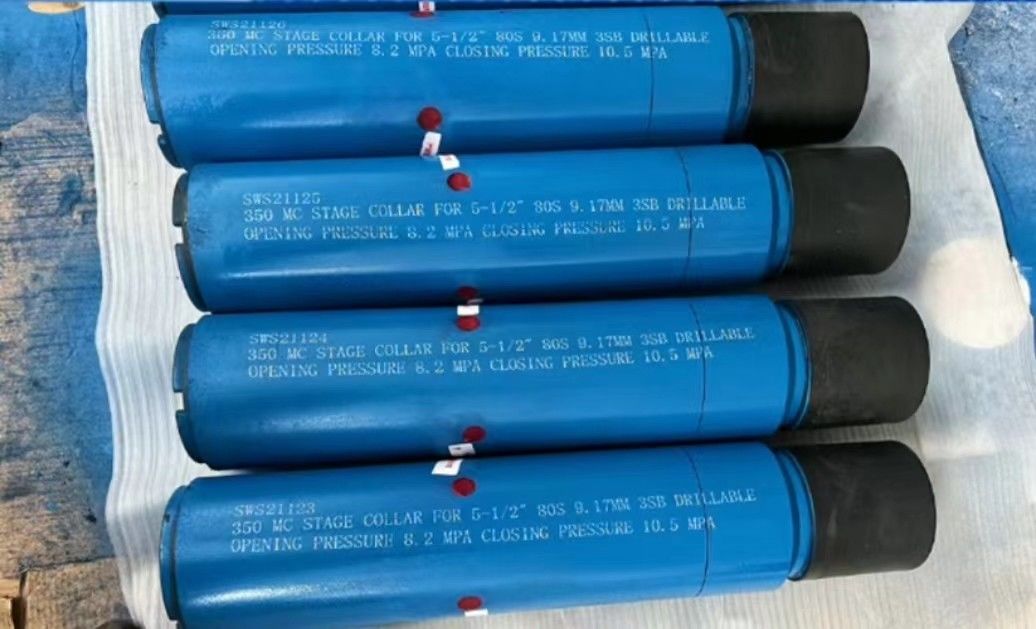 API ISO-Standard 7 L80 BTC Gewindehydraulische Stufenhalterung für Öl- oder Gasbrunnensement