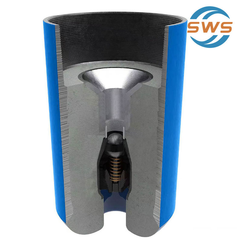 J55 LTC Einzelventil Selbstverschluss Aluminiumlegierung Schwimmbad Schuh Schwimmbad Halsband Api 6 5/8 Zoll