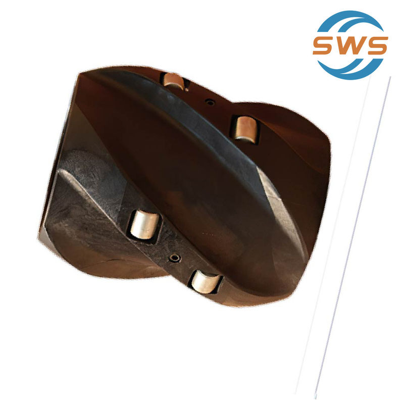 API 10D 4 1/2 Verbessern Sie die Zementqualität Casing Spring Roller Zentralisator für Richtungsbohrung