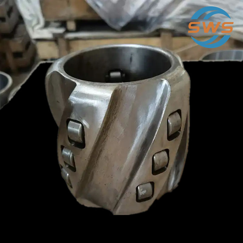 API 10D 4 1/2 Verbessern Sie die Zementqualität Casing Spring Roller Zentralisator für Richtungsbohrung