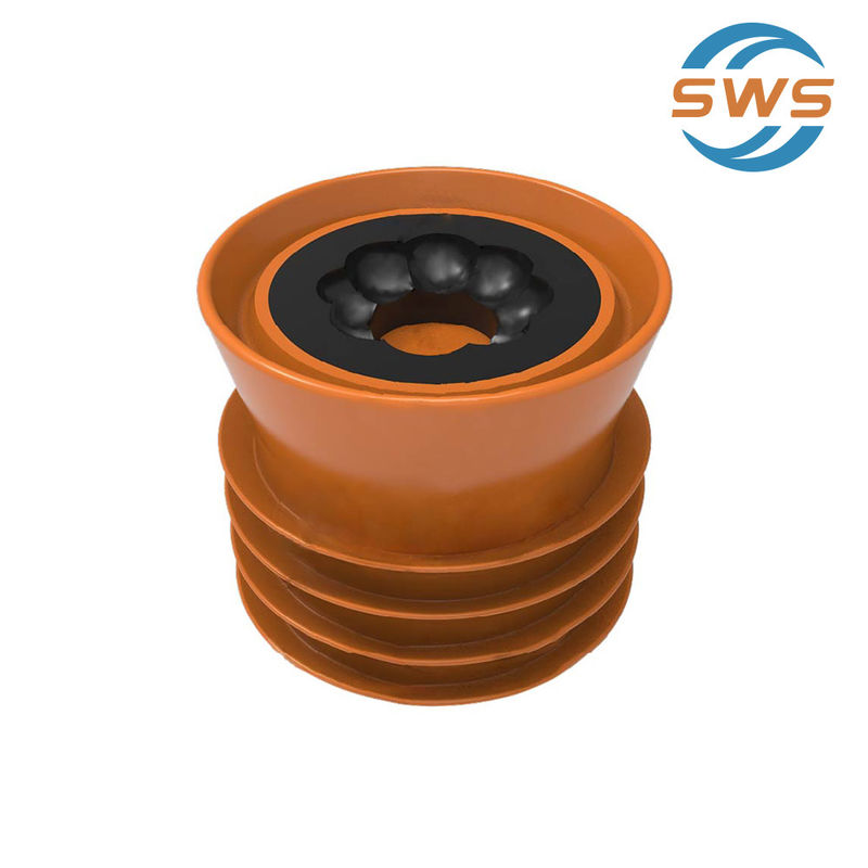 Bohrgeräte Spirale nichtmagnetische Zementgummi-Plugs mit Hardband