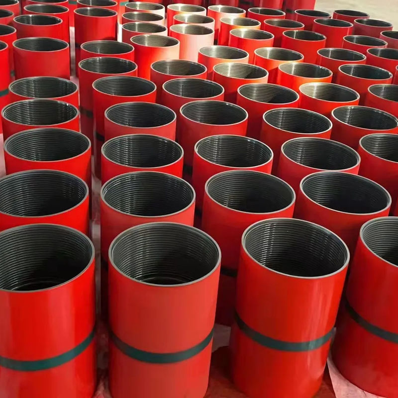 4 1/2 API 5CT Rohre und Gehäuse Standardkopplung aus Kohlenstoffstahl für Öl- und Gasbrunnen