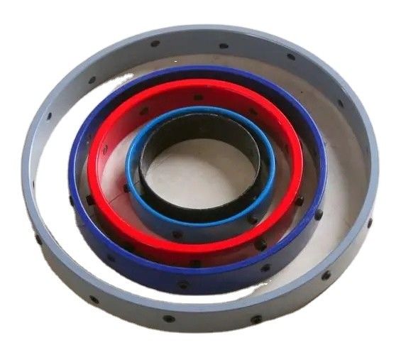 API-Standard 8 1/8 Ölbrunnensätze Schraubschraub-Typ-Stop-Halsband für Zentralisierer mit hohen Achsenkräften.