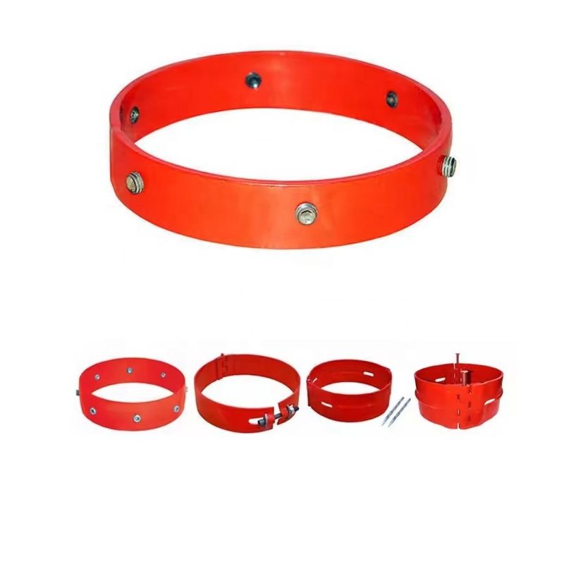 API-Standard 8 1/8 Ölbrunnensätze Schraubschraub-Typ-Stop-Halsband für Zentralisierer mit hohen Achsenkräften.