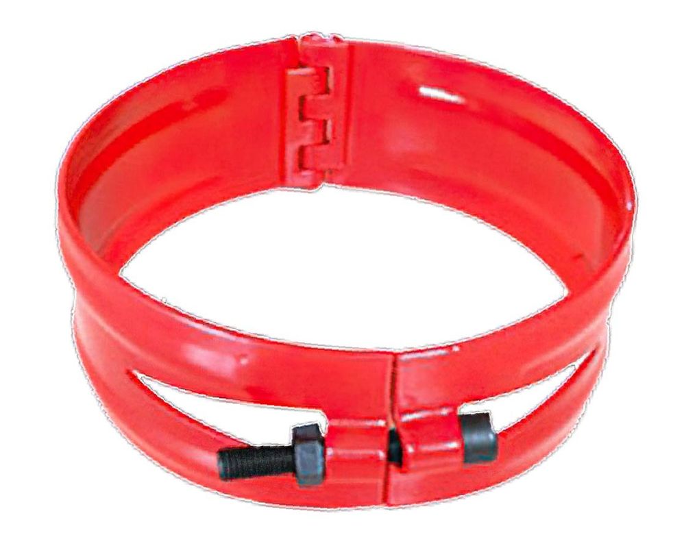 API-Standard 8 1/8 Ölbrunnensätze Schraubschraub-Typ-Stop-Halsband für Zentralisierer mit hohen Achsenkräften.