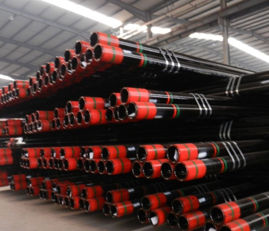 API 5CT Standard 13-3/8 STC Warmgewalzte Rohre und Gehäuse aus Kohlenstoffstahl N80 L80 mit Kupplung zum Bohren