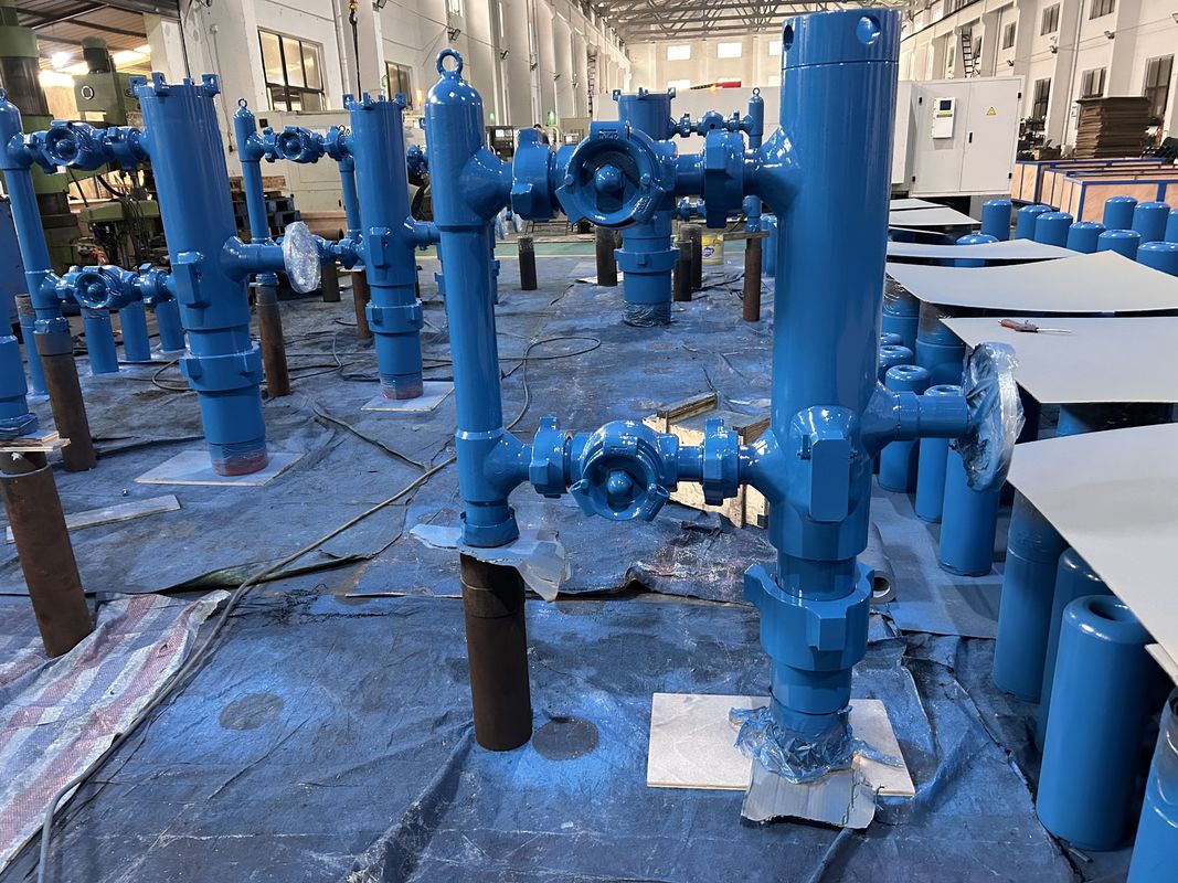 13-3/8' API Gehäuse BTC Schnalle angeschlossen Regulierungskonformität Doppelstecker Zementkopf