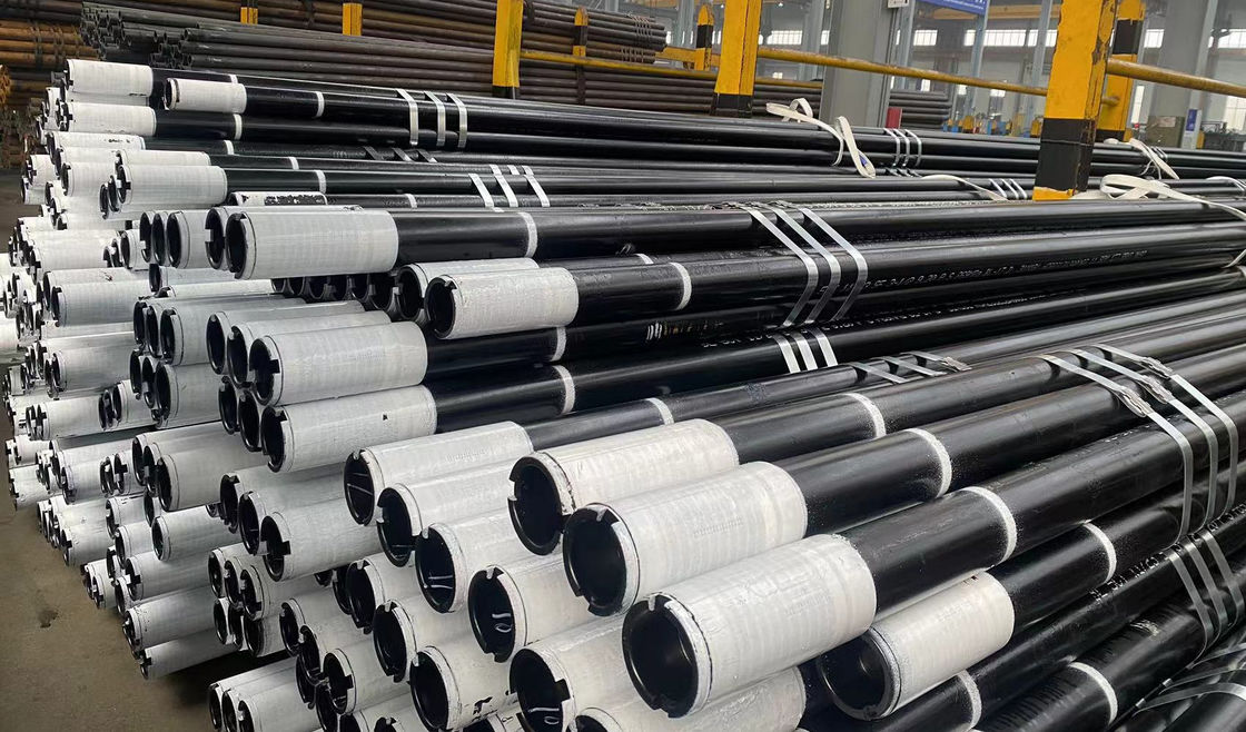 API 5CT Standard 5-1/2 STC P110 Kohlenstoffseamless Steel Schläuche und Gehäuse mit Sicherheitsringen und Nippeln