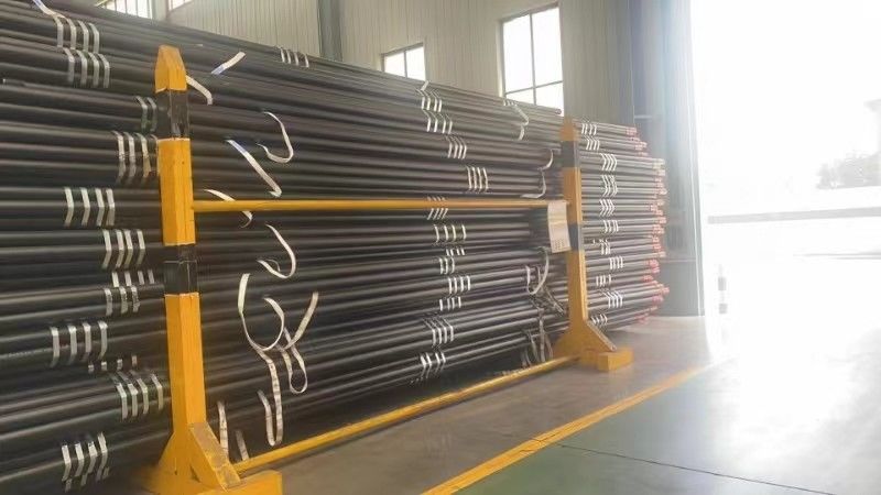 API 5CT Standard 5-1/2 STC P110 Kohlenstoffseamless Steel Schläuche und Gehäuse mit Sicherheitsringen und Nippeln
