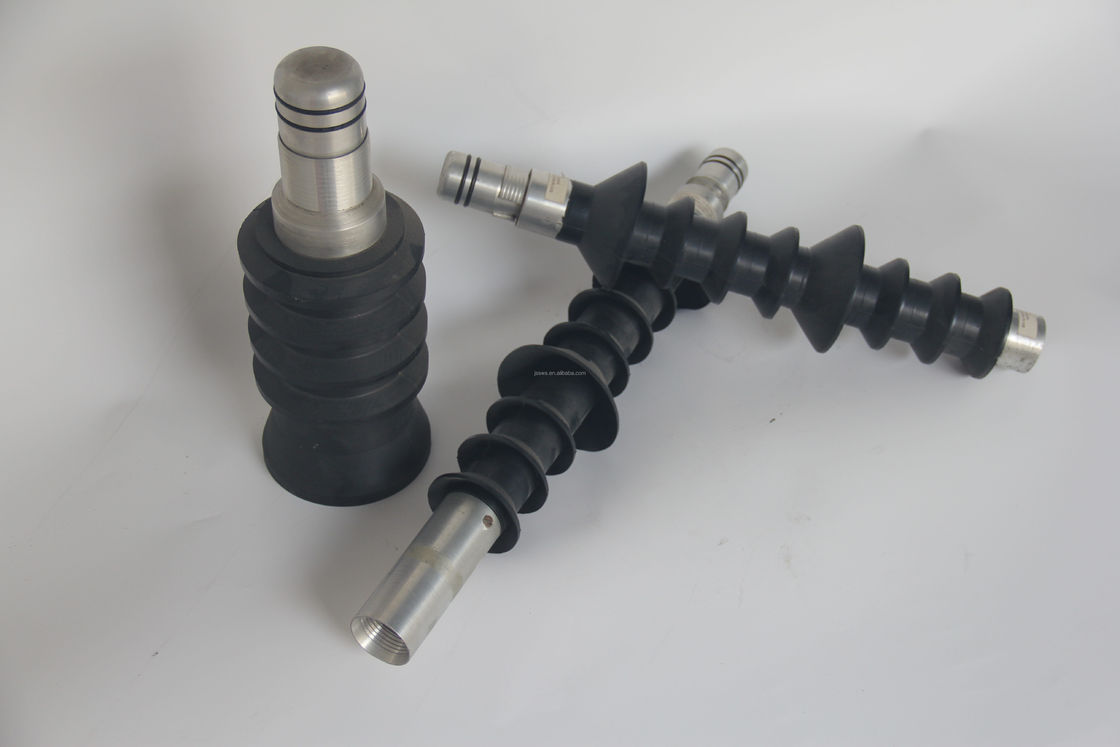 Anti-Rotations-Zement-Bodenstecker Öl-Zement-Gummi-Stecker mit Kunststoffkern für die Verwendung in Schlammpumpen