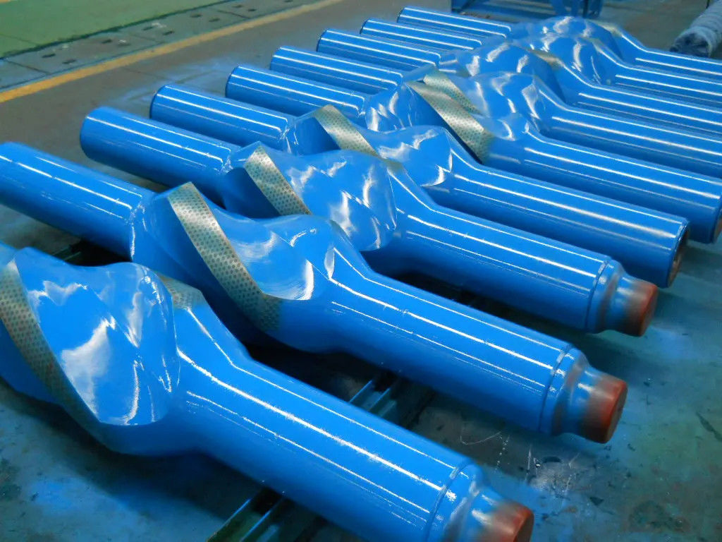 Stabilisator mit integrierter Klinge für die Öl- und Gasindustrie mit einer Körperlänge von 121 mm OD und einer Länge von 1200 mm