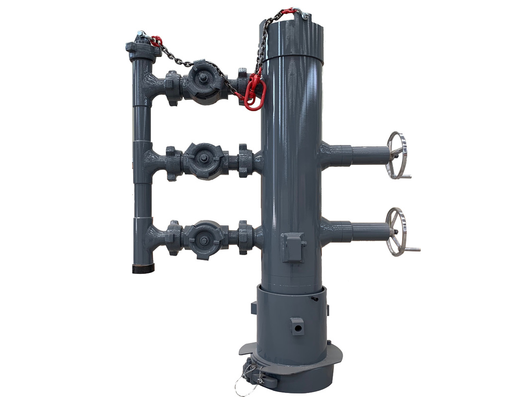 Anpassbarer API 5CT-Hochdruck-Doppelstecker-Zementkopf mit Arbeitsdruck von 35 MPa und 1-Jahresgarantie